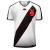 Frente da Camisa Vasco da Gama Away 24/25 Kappa Masculina: Design branco com detalhes históricos, inspirado na era dourada de 1999-2000. Homenageia conquistas memoráveis e celebra o retorno do ídolo Coutinho.