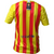 Camiseta Retrô Barcelona Visitante 2013/2014 Amarilla y Roja Nike en internet