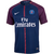 Camiseta Retrô PSG Visitante 2017/2018 Azul Nike - comprar online