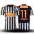 Camisa Retrô Santos Away 2012 Nike Preta e Branca - Neymar Jr #11 - comprar online