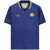 Blue St. Patrick's Day 2025 jersey featuring a unique pattern and gold accents, designed by Umbro.