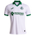 Frente de la camiseta del Getafe CF Tercera 24/25. Detalles en verde lima, escudo destacado. Estilo moderno y deportivo.