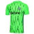 Camiseta verde del Sporting de Lisboa, modelo Tercera 2024/2025, de la marca Nike, con diseño de rayas y logo del equipo.