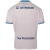 Back view of the Racing Third 2025 Jersey in beige and blue, featuring sponsor logos.