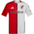 Camiseta de fútbol roja y blanca del River Plate, temporada 2024/2025, de Adidas para aficionados hombres.