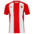 Camiseta Almeria Local 2024/2025 Roja y Blanca Aficionado Hombre Castore