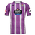 Camiseta Real Valladolid Local 2024/2025 Roxa y Blanca Aficionado Hombre Kappa