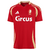 Camiseta Standard Liege Local 2024/2025 Roja y Dorada Aficionado Hombre Adidas