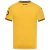 Back view of the Wolverhampton Home 2024/2025 men's jersey in yellow, featuring black trim and the text "ONE PACK" on the collar.