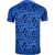 Blue Club América Training Jersey for men featuring a repeating logo design.