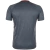 Back view of the São Paulo Training 2025 Jersey in grey, featuring a subtle patterned design and a maroon collar.