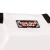 Close-up of the Colo Colo Home 2024/2025 jersey featuring a logo with decorative elements.