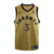 Camiseta NBA Toronto Raptors City Edition 2023/2024 Dourada y Negra Swingman