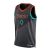 Camiseta Regata NBA Washington Wizards City Edition 2023/2024 Cinza Verde e Laranja Swingman