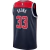 Camiseta Regata NBA Washington Wizards Statement Edition 2023/2024 Azul e Vermelha Swingman - comprar online