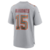 Camiseta Kansas City Chiefs Patrick MaLocals Hombre NFL Super Bowl LVTercera Gris - comprar online