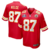 Camiseta Kansas City Chiefs Travis Kelce Hombre NFL Super Bowl LVTercera Rojo