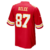 Camiseta Kansas City Chiefs Travis Kelce Hombre NFL Super Bowl LVTercera Rojo - comprar online