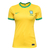 Camiseta Seleção Brasileira Local 20/21 Aficionado Nike Mujer - Amarilla