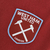 Camiseta West Ham Local 22/23 Aficionado Umbro Hombre - Roja