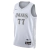 Dallas Mavericks City Edition 2024/2025 white men's Swingman jersey by Nike featuring "MAVS" and player number "77".