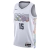Denver Nuggets City Edition 2024/2025 white men's Swingman jersey featuring multicolored design and player number 15.