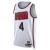 Houston Rockets City Edition 2024/2025 white men's Swingman jersey featuring 'H-Town' and the number 4.