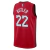 Miami Heat City Edition 2024/2025 red men's Swingman jersey featuring the name "BUTLER" and number "22" on the back.