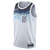 Camiseta NBA Minnesota Timberwolves City Edition 2024/2025 en color blanca y azul, con el número 5 y el logo de Nike.