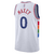 Camiseta NBA Philadelphia 76ers City Edition 2024/2025 Blanca Hombre Swingman Nike - comprar online