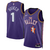 Camiseta morada de los Phoenix Suns con el número 1 y el nombre "BOOKER". Diseño de edición especial "THE VALLEY".