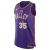 Phoenix Suns 2024/2025 Purple Men's Swingman Jersey featuring 'THE VALLEY' design and number 35.