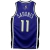 Sacramento Kings 2024/2025 Classic Edition purple and black Swingman jersey featuring the name "SABONIS" and number "11" on the back.