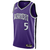 Camiseta NBA Sacramento Kings Classic Edition 2024/2025 en color morado y negro, modelo Swingman de Nike.