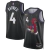 Toronto Raptors City Edition 2024/2025 Black and Purple Men's Swingman Jersey Nike on internet