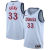 Camiseta Regata NBA Washington Wizards City Edition 2024/2025 Branca Masculina Swingman Nike na internet