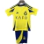 Al-Nassr Home 2024/2025 Kit Kids Adidas Yellow Blue