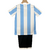 Kit Niños Argentina Retro Home 1986 Le Coq Azul Blanca Negra - comprar online