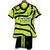 Kit Niños Arsenal Away 2023 2024 Adidas Verde