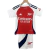 Arsenal Home 2024/2025 Kit Kids Adidas Red White