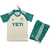 Kit Niños Austin Away 2024 Adidas Off White Verde