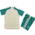 Kit Niños Austin Away 2024 Adidas Off White Verde - comprar online