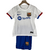 Kit Niños Barcelona Away 2023 2024 Nike Blanca Azul