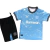 Bayer Leverkusen Away 2024/2025 Kit Kids Castore Blue Black