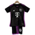 Kit Niños Bayern De Munique Munich Away 2023 2024 Adidas Negra Roxo