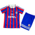 Kit Niños Bayern De Munique Munich Retro 1995 Adidas Roja Azul