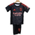 Kit Niños Benfica Away 2024 2025 Adidas Negra Roja