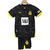 Kit Niños Borussia Dortmund Away 2023 2024 Puma Negra Amarelo