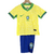 Kit Niños Brasil Home 2024 Nike Amarelo Azul