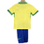 Kit Niños Brasil Home 2024 Nike Amarelo Azul - comprar online